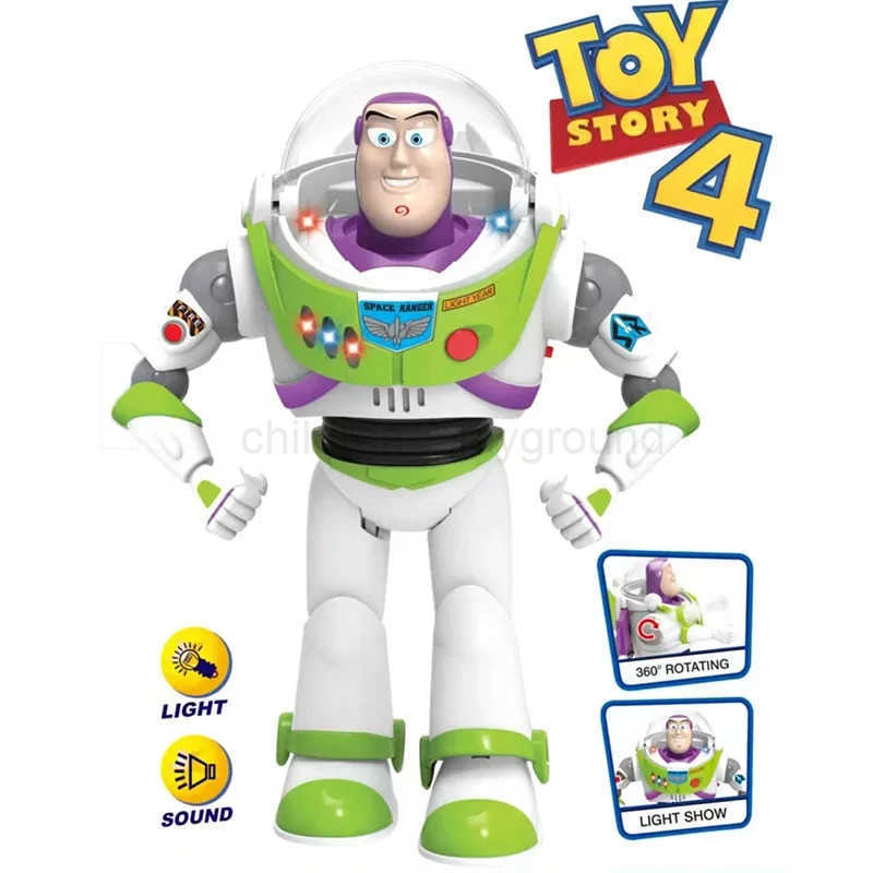 Disney Toy Story Buzz Lightyear Action Figure Toy Buzz Toy with Light and Sound Miniso Toy for Children H251011