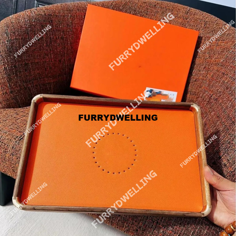 Dwe74 Designer Brown Storage Black Walnut Handmade Elegant For Keys Place Organizer Miscellaneous Tray