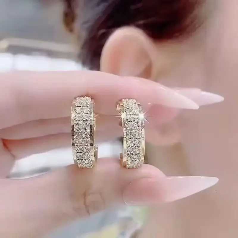 Jewelry for Wen Moissanite Hoop Earrings for Wen Engagement Wedding Earrings Party Anniversary Vntines Day Gift Jewelry X251011