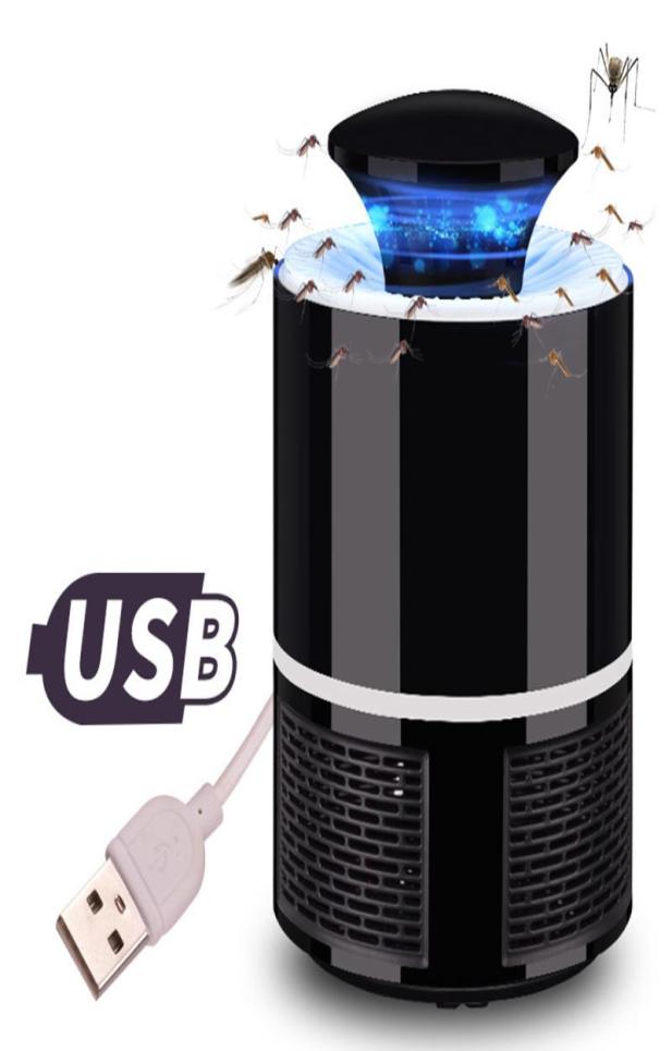 USB Electronics Mosquito Killer Lamp Pest Control Electric Mosquito Killer Fly Trap LED Light Lamp Bug Insect Repeller1451924