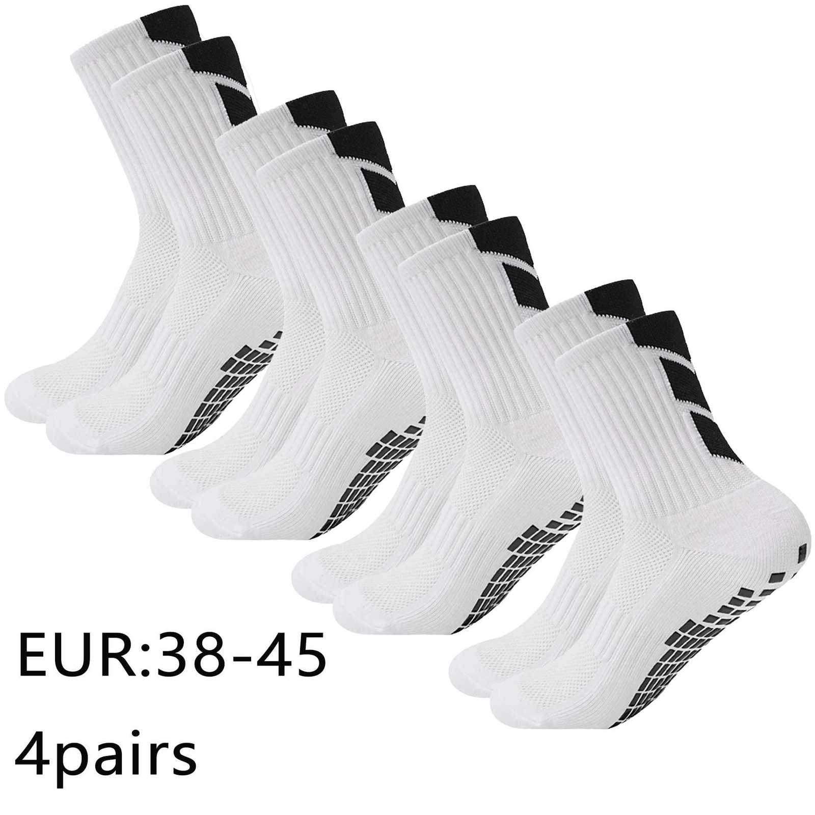 5 pairs size3845mid tubegluedfootball socksfor sports training andcompetition non slip and breathable socks basketballW251011