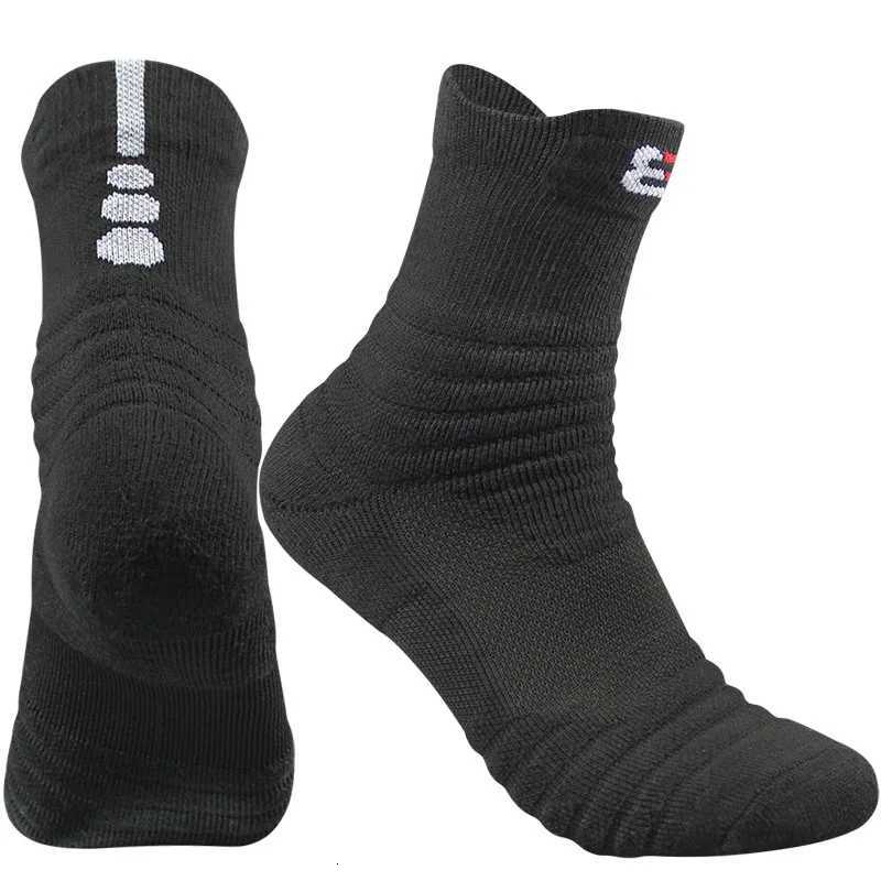Professional Sports Cycling Sock Outdoor Performance Elite Basketball Fitness Running Athletic Compression Quarter Socks Men BoyW251011