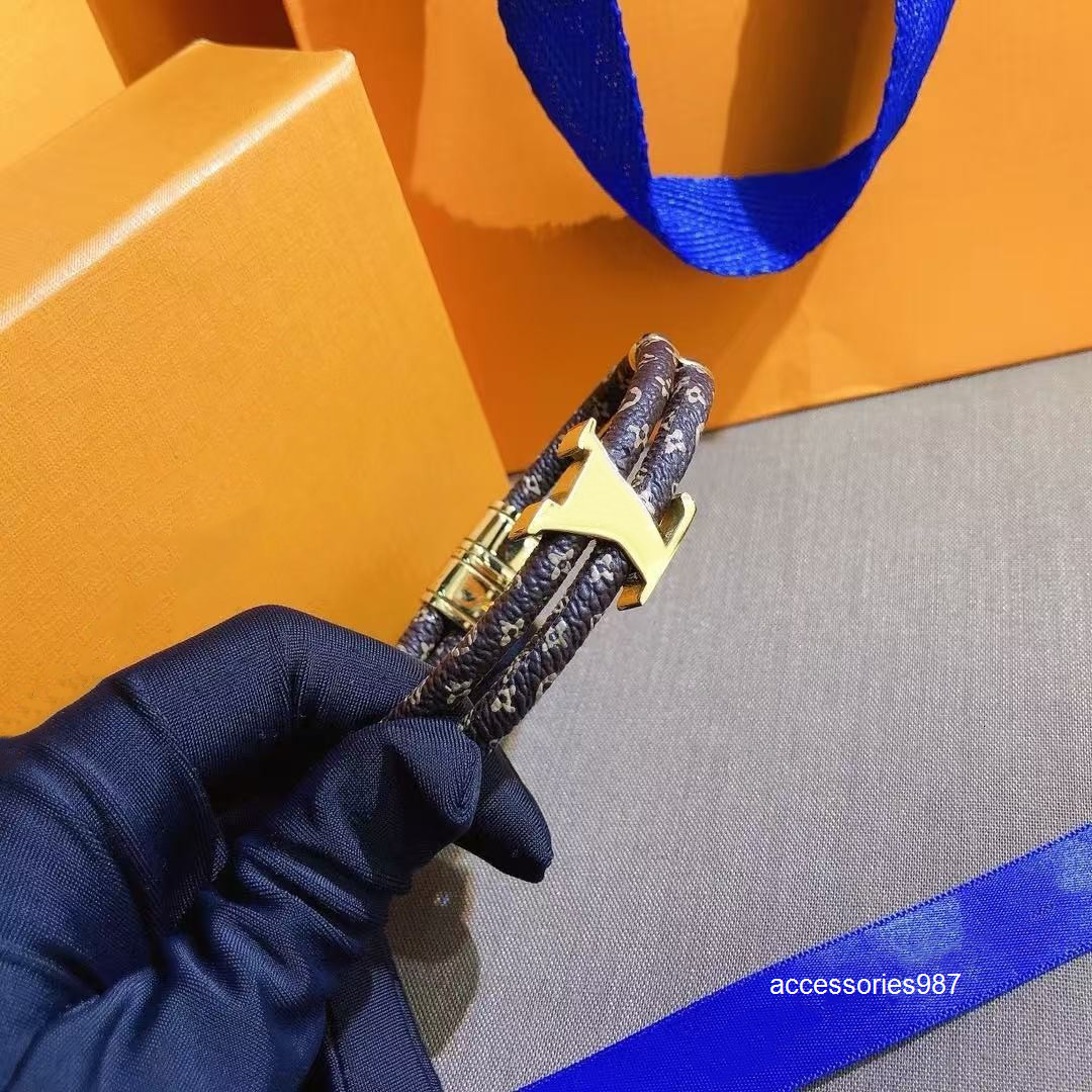 Charm Bracelets Bangle luxury Classic mens bracelet Fashion unisex cuff bracelet gold jewelry Valentines Day gift bracelet designer bracelet