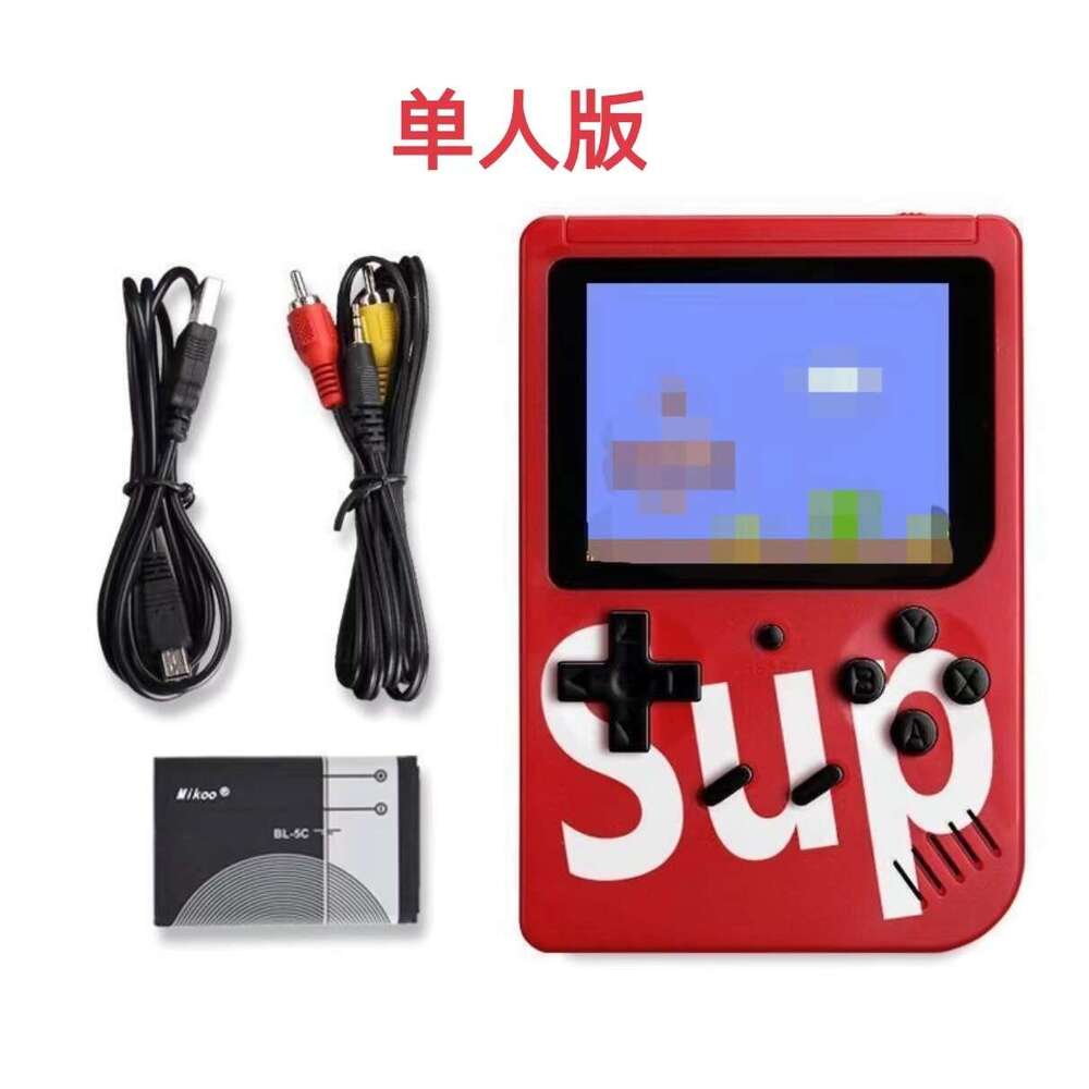 Handheld Sup Mini Portable Game Console Retro Two-Player Battle TV Screen Projection Home Use 400-in-1 2