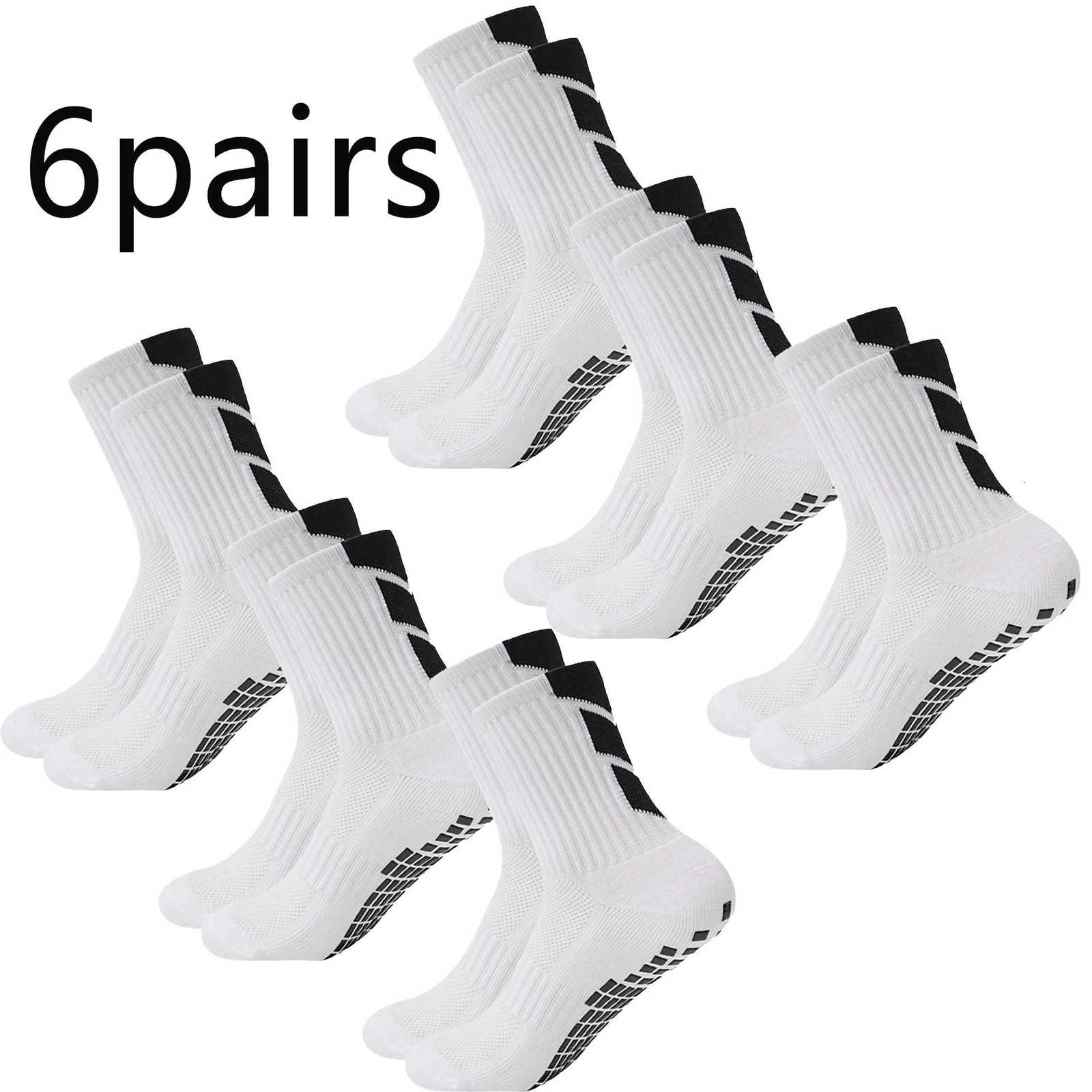 5 pairs size3845mid tubegluedfootball socksfor sports training andcompetition non slip and breathable socks basketballW251011