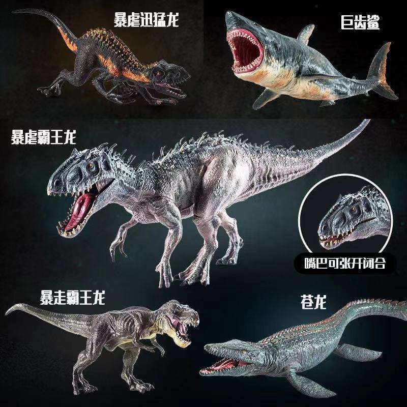 Action Toy Figures Nanmu 1 35 Velociraptor Team Raptor Dinosaur Baldwin Ceasar Diana Edgar Human Figure Limited Quantity With Retail Box 220829