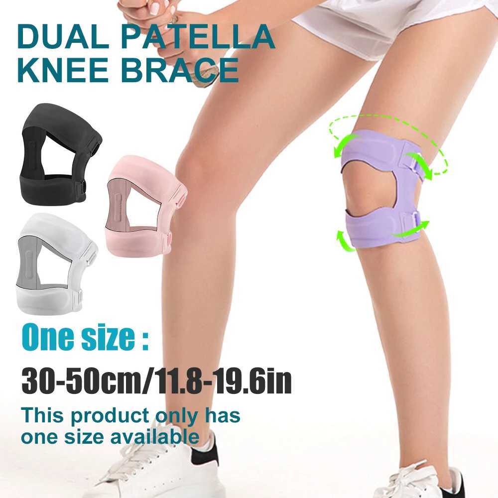 1pc Knee Brace for Men and Women Patella Tendon Knee Strap with Gel Pad and Side Stabilizers Adjustable Leg Band for Knee Pain C251011