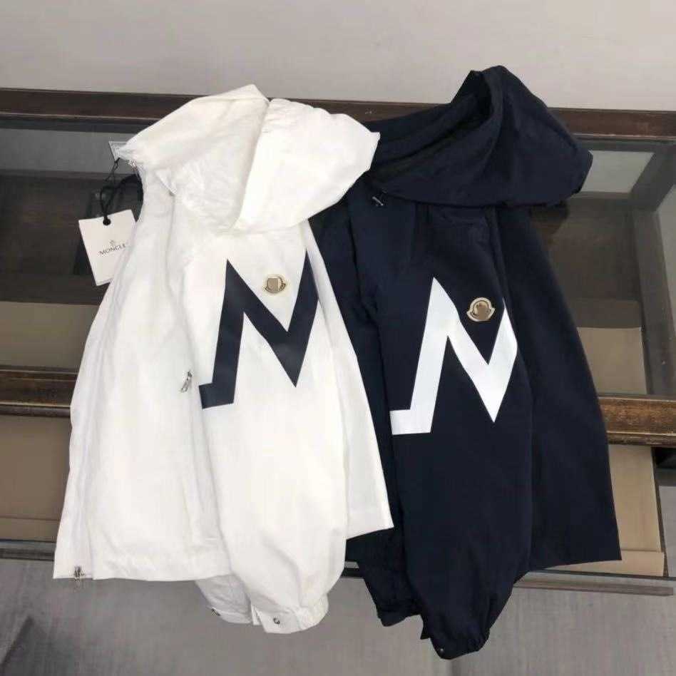 Men and Women Couple Trendy Brand Mengjia Hooded Jacket Mens Versatile Large Size Outdoor Zipper Jacket L2510112N7A