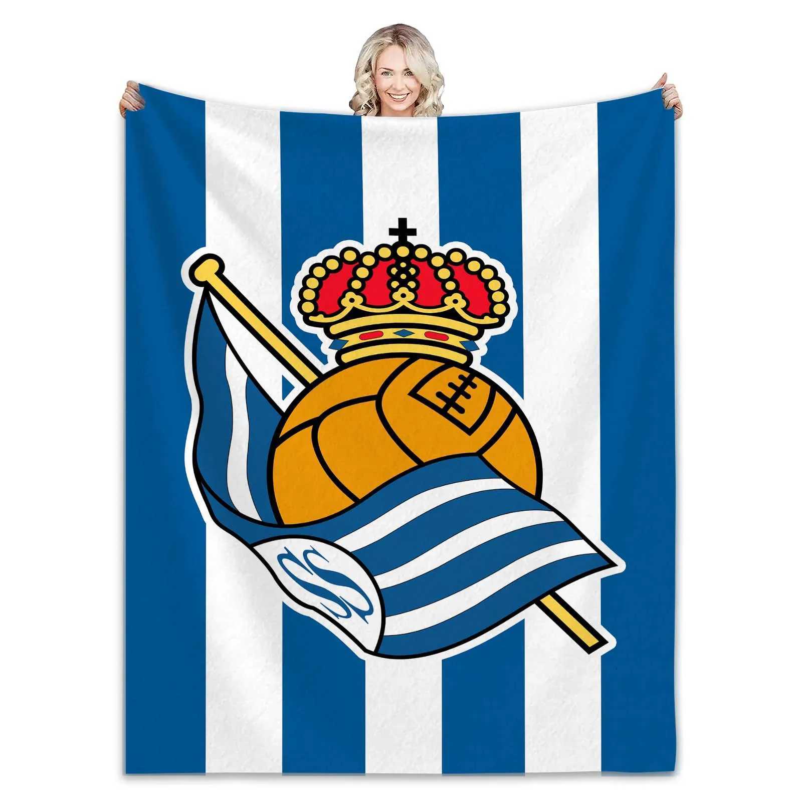 ColorChanging Flannel Throw Stripe Blanket Basketball Leaf Flag Comfortable Soft for Sofa Irregular Pattern Fluffy Blanket C251011