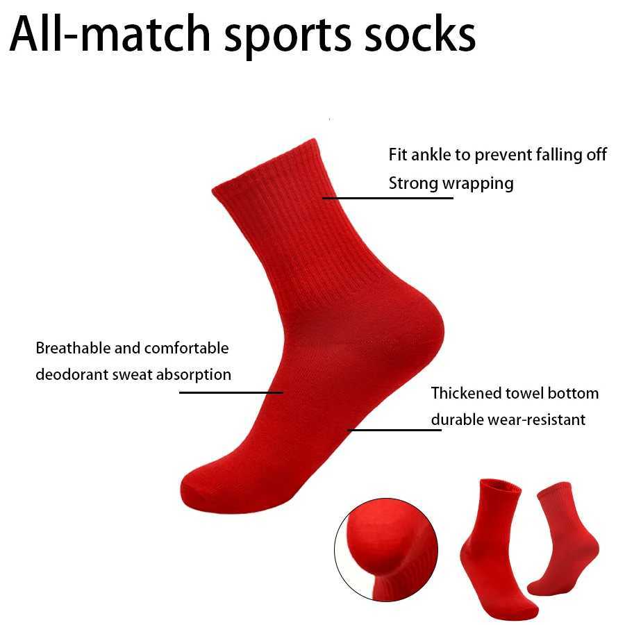 13 Red Christmas Socks Breathable FloorSocks Men Women Yoga Socks Sports Socks Soft WearResistantW251011