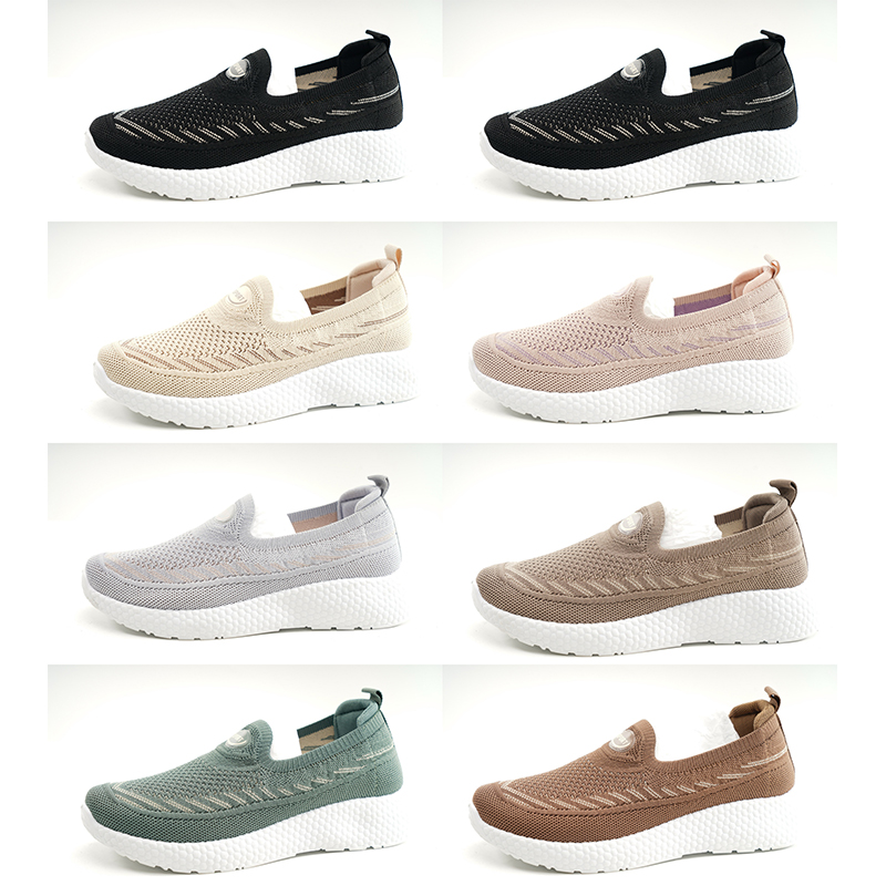 Customizable spring and autumn walking shoes, casual shoes, lightweight flying woven mesh shoes