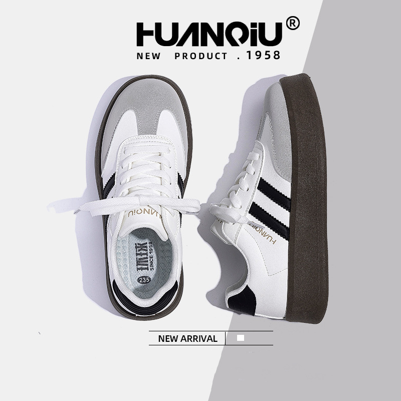 HUANQIU Free delivery designer shoes Fashionable comfortable casual soft soled breathable commuting shoes