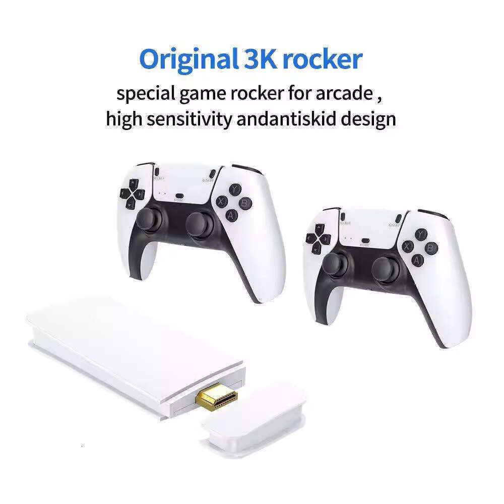 English M15 TV Arcade PS1 Game Console HDMI Wireless 2.4G HD Portable Two-Player Retro 2