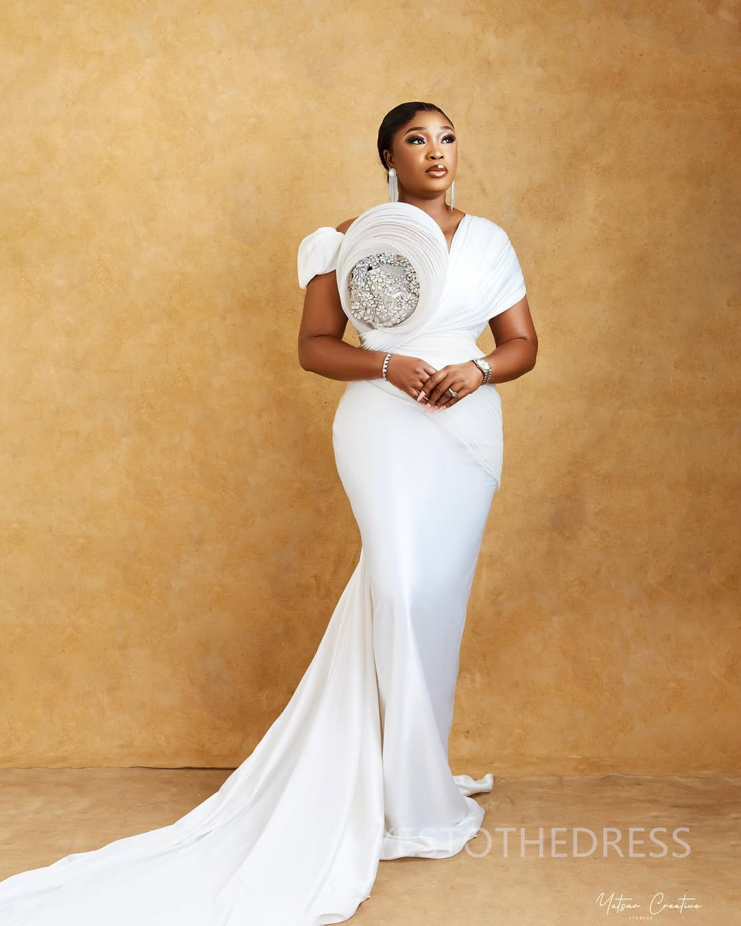 Plus Size Prom Dress 2025 Mermaid Evening Dresses Formal Gowns For Black Women Off Shoulder Beaded Crystals Rhinestones Birthday Dress Reception Gowns