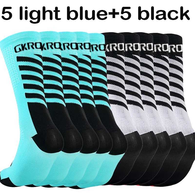 GKRQ 10 Pairs Unisex Cycling Socks Ankle Length Sports Tab Socks for Men WomenW251011