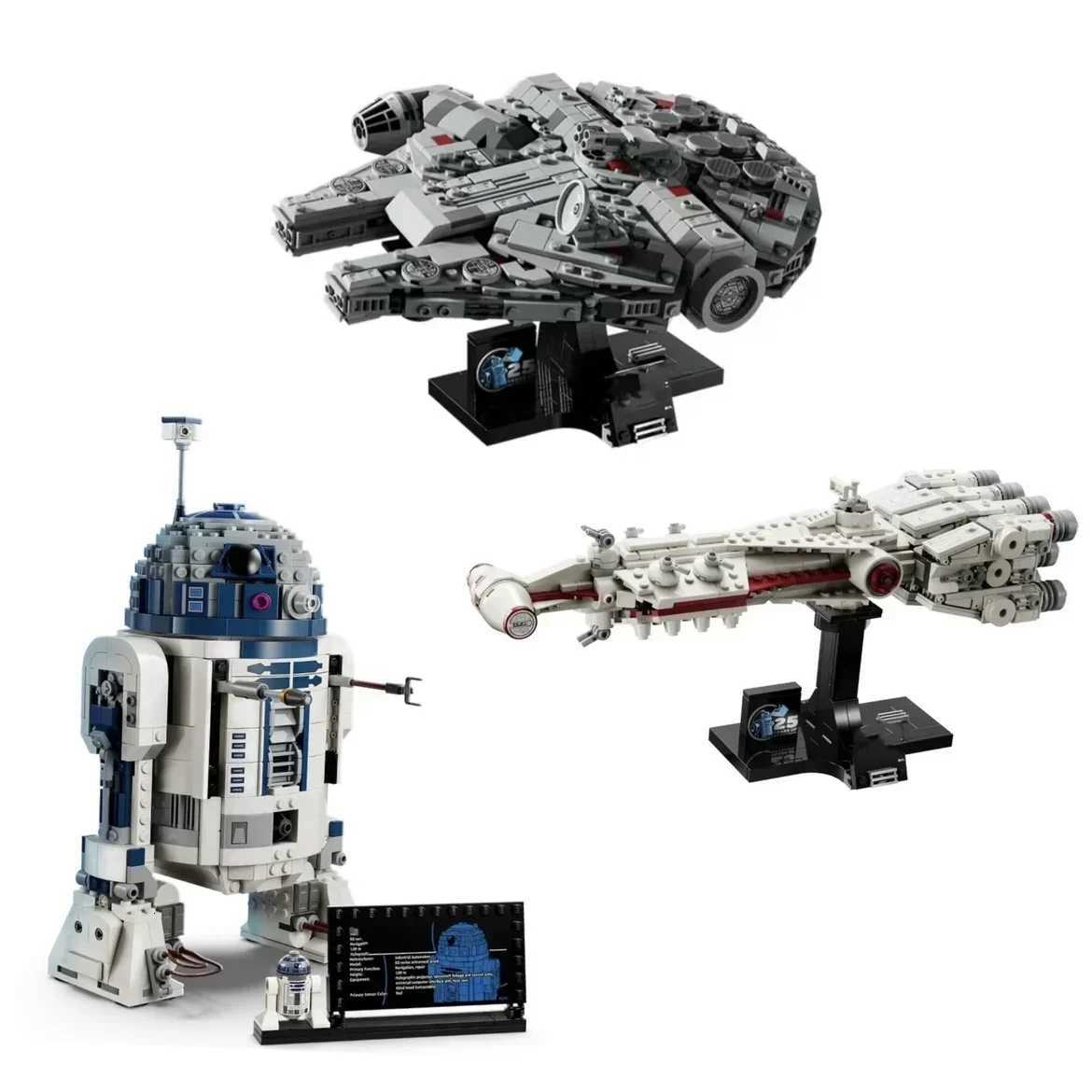 2024 New Cpatible with 75375 75376 75379 Model Building Blocks Bricks DIY Toys For Children Adt Birthday Christmas Gifts Y251011