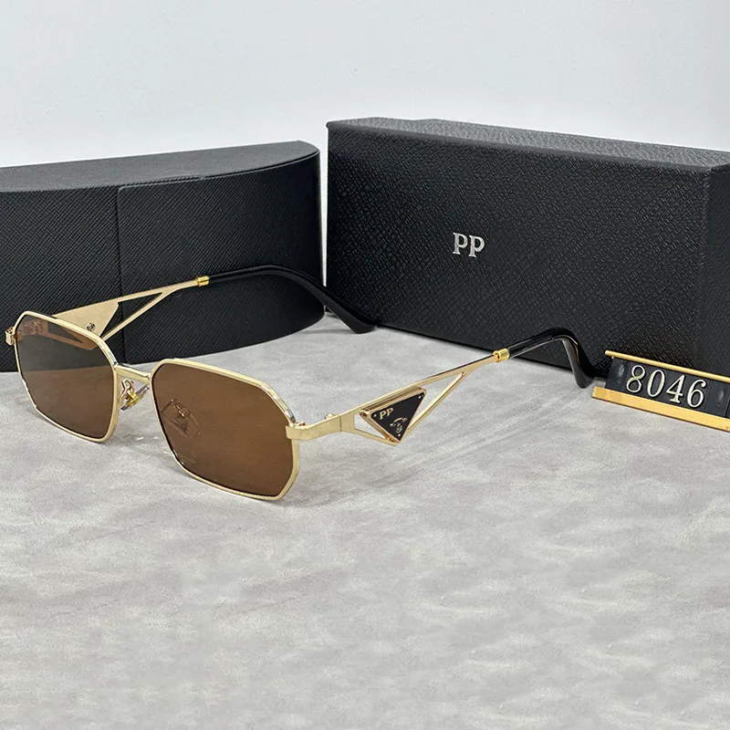 Luxury Designer Brand sunglasses oval frame Sunglasses For Men radiation resistant personality Men retro glasses board grade high appearance value gift with box