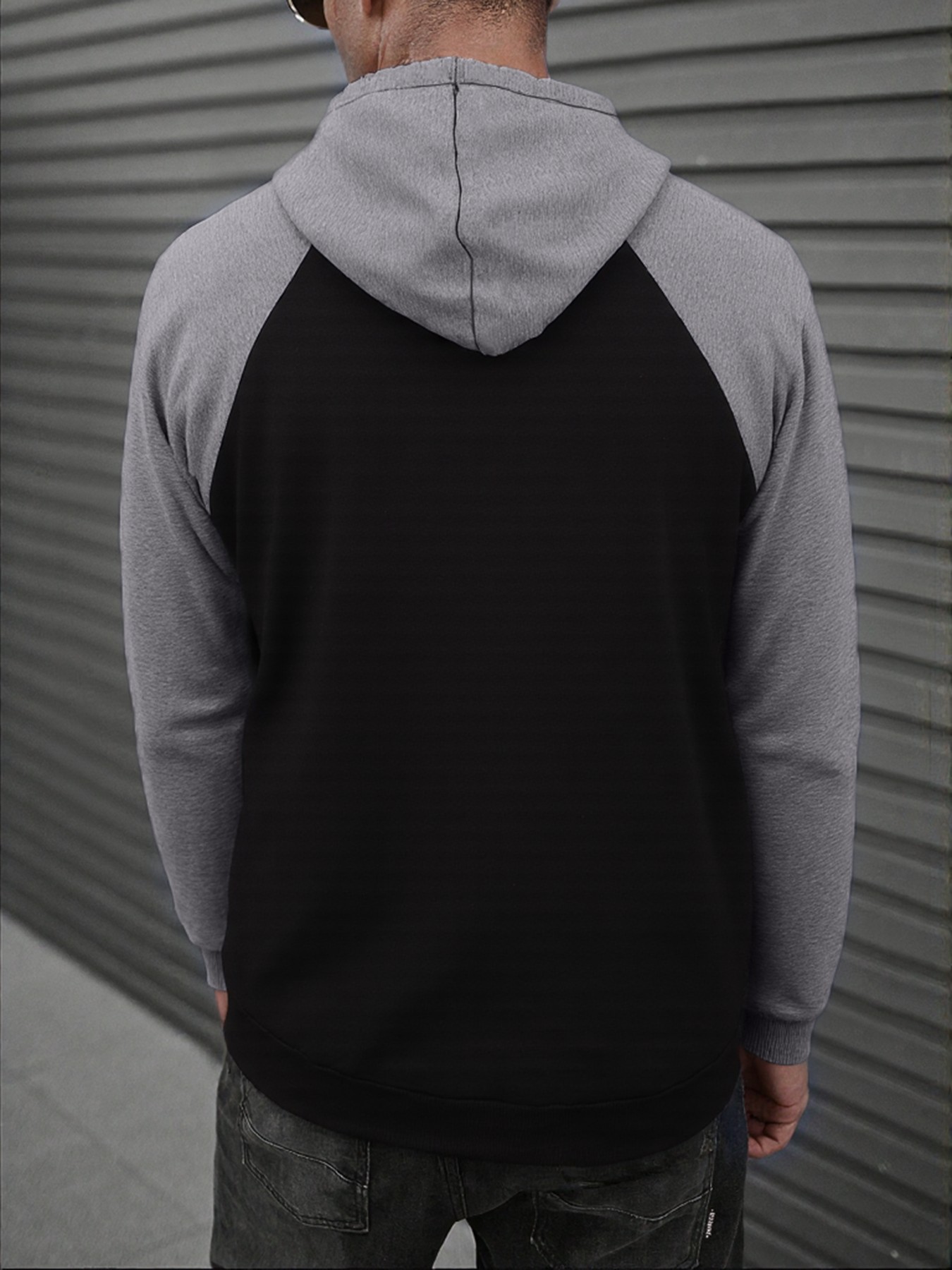 Back To The Future Pattern Man Clothes Simple Long Sleeved Raglan Hoodies Multicolor Hot Sale Hoodie Autumn Casual Streetwears