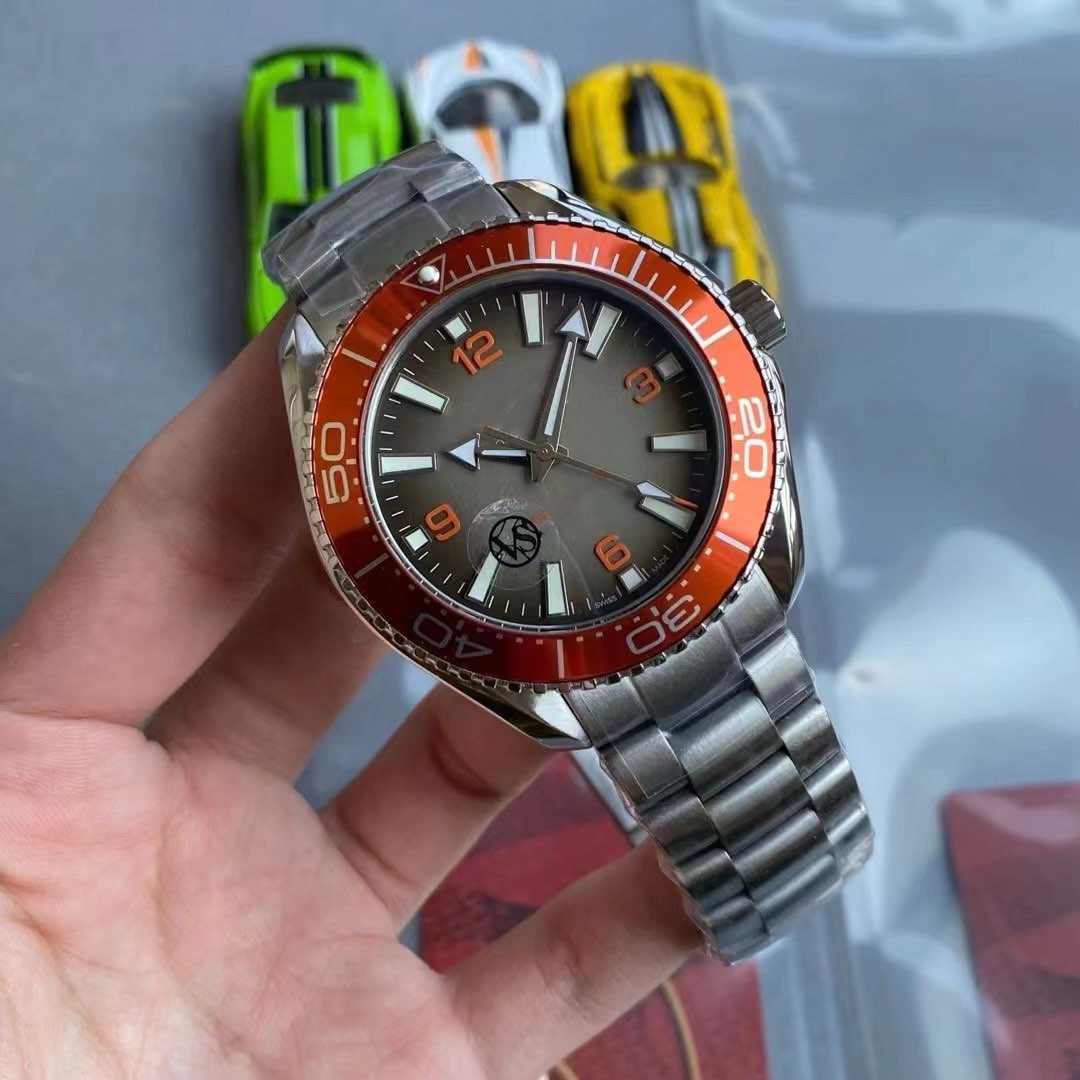 U1 Top AAA Mens Watches Ceramic Bezel Ultra Deep No Date Flod Clasp Automatic Mechanical Designer Sea orologi di lusso Luxury Master Watch Wristwatche