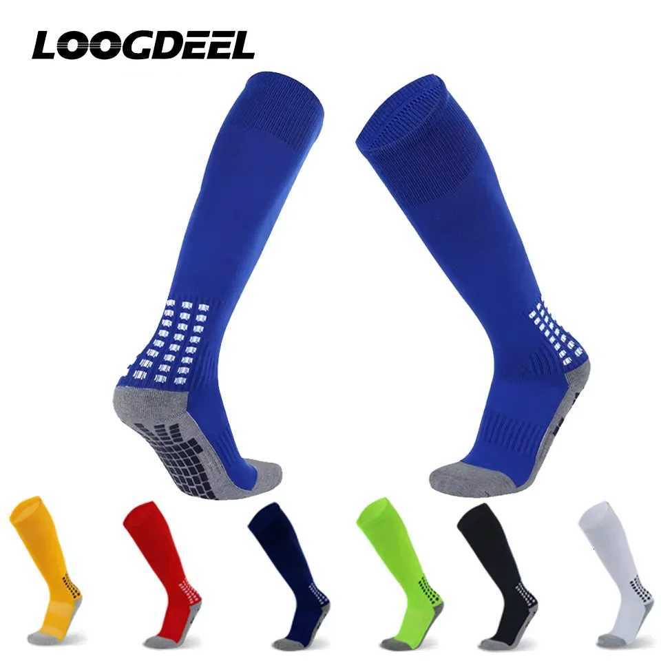 Loogdeel Soccer Socks Adult Children Knee High Long Tube Towel Bottom Anti Slip Shockabsorbing Basketball Football Sports SocksW251011