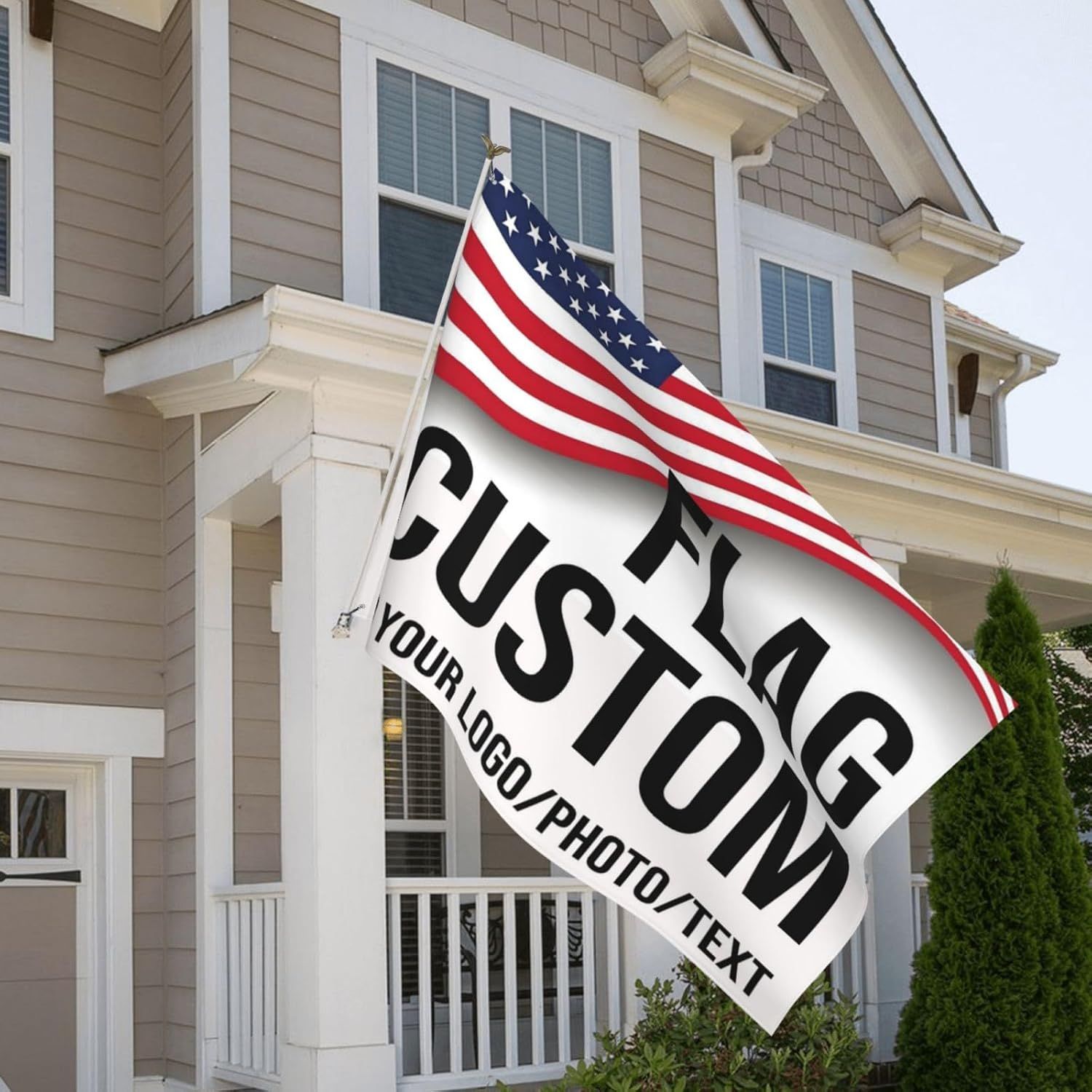 Custom 5x3 Ft 90x150cm Banner Can Be Decorated On The Wall Of Bedroom Living Room with 2 Grommets