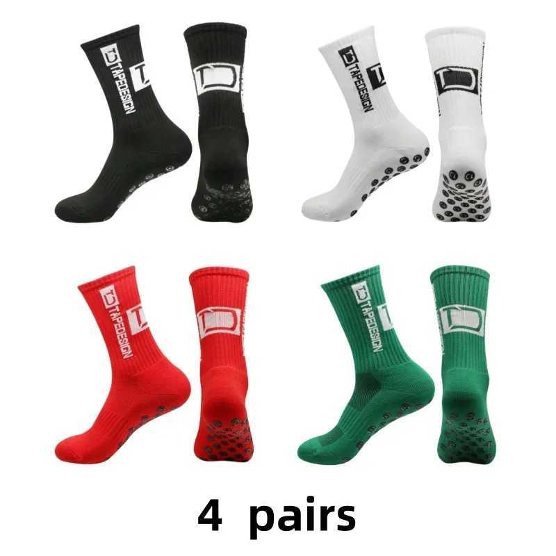 Professional Nonslip Football Socks Men Women Sports Sock Silicone Bottom Soccer Sport Running Cycling Grip Sock 1420 PairsW251011