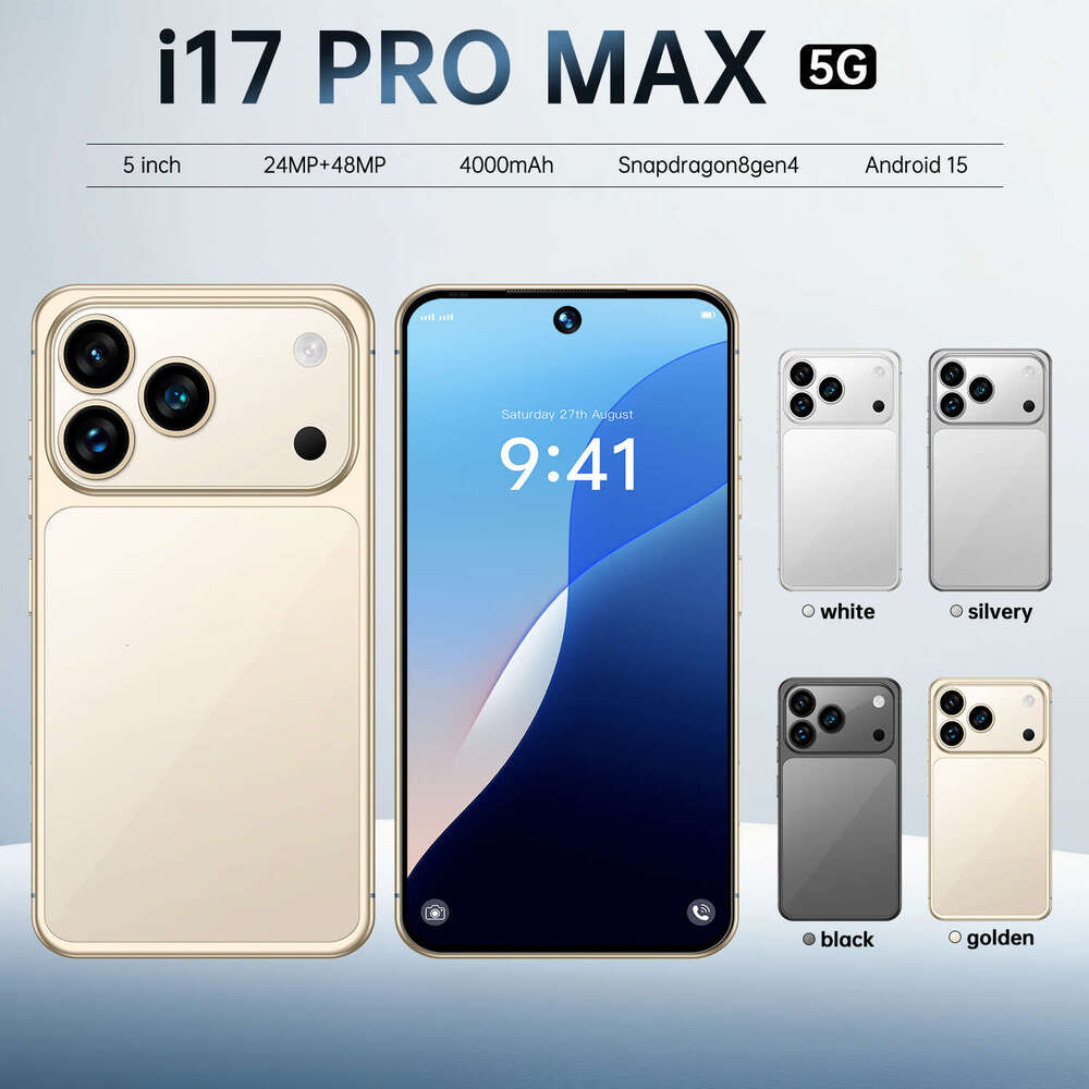 Smart Small Phone I17 PROMAX Android System 10 True 4G Network 5.0Inch Compact And Portable