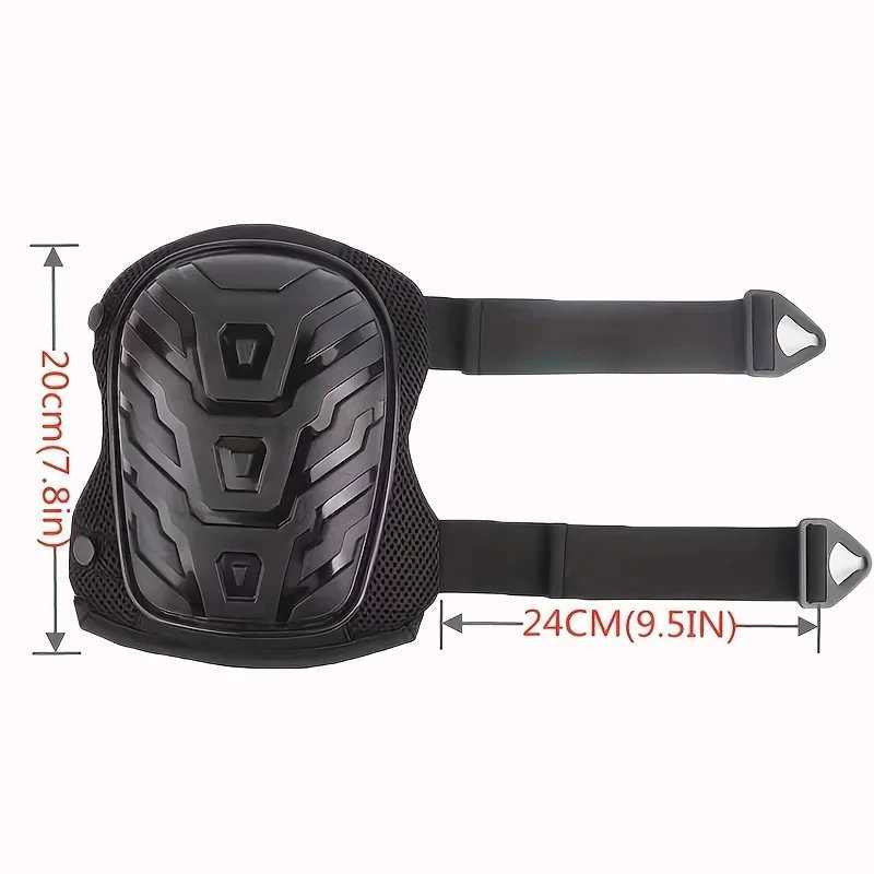 Professional Knee Pads for Work Gardening Construction Double Straps and Adjustable ClipsIndustrial Heavy Duty Tactical C251011