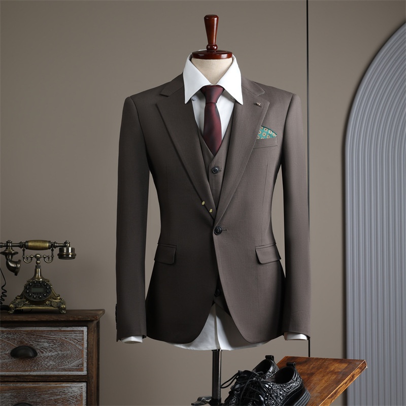 Autumn k1689 jacket men's suit business casual texture suit men's new dress banquet