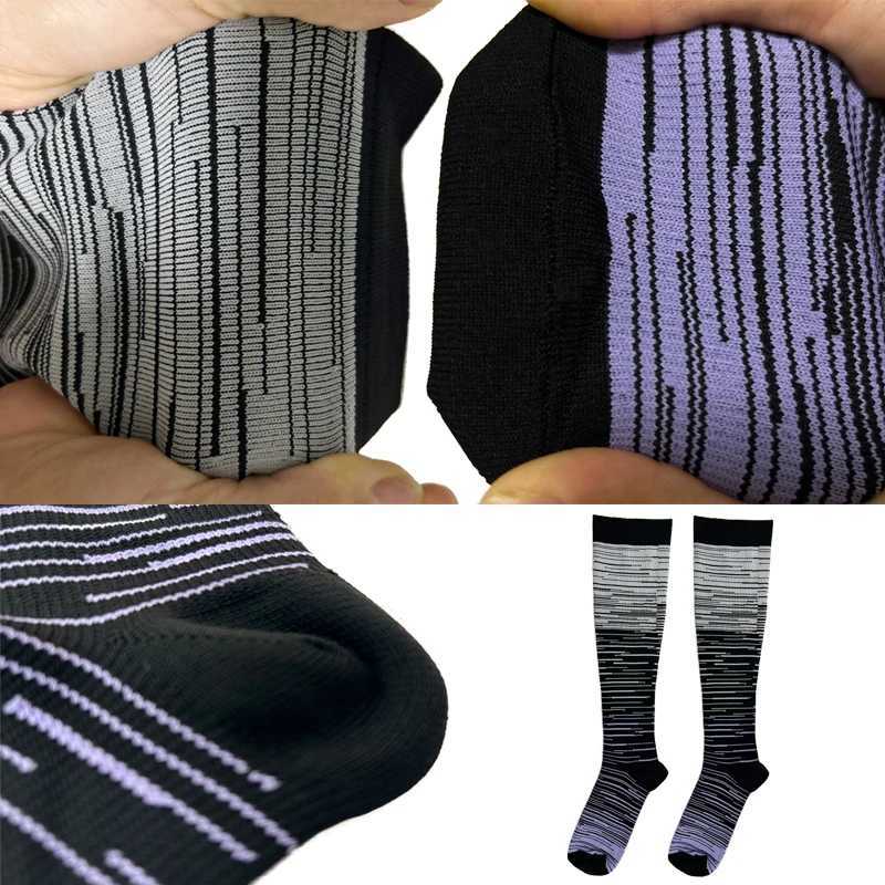 Unisex Compression Socks Stockings Best Nurses Hiking Travel Flight Socks Running Fitness SocksW251011