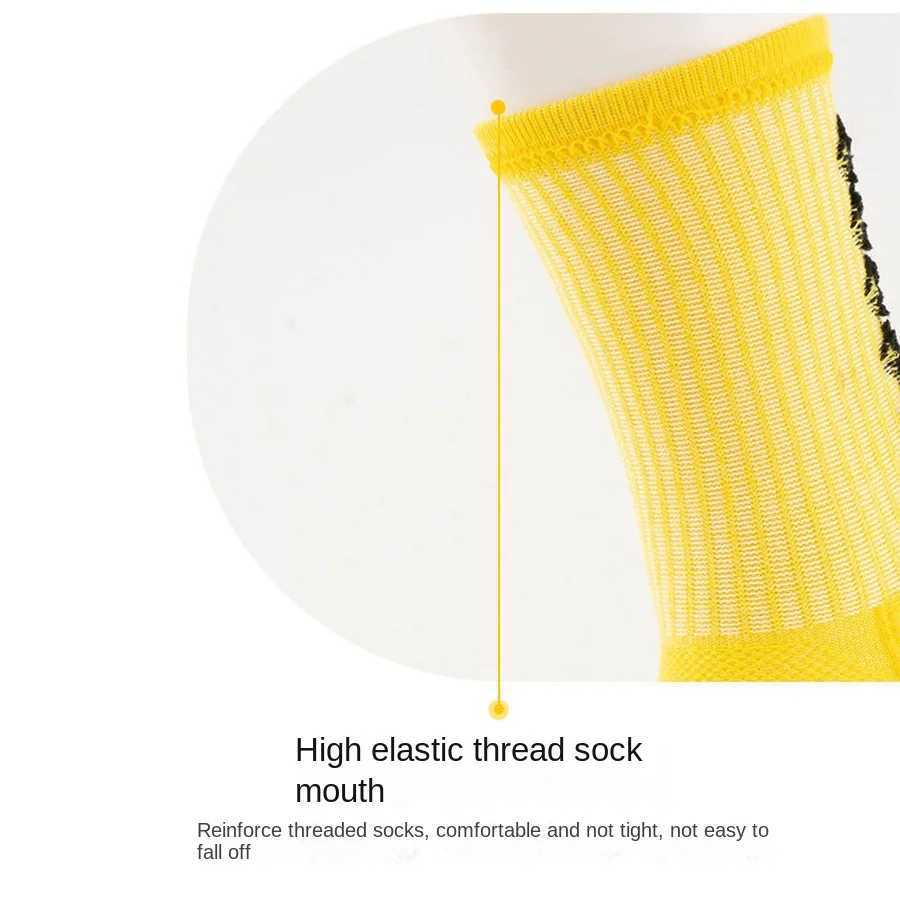 Childrens football socks mid length sports socks running socks anti slip silicone thick towel bottom wearresistant and sweW251011