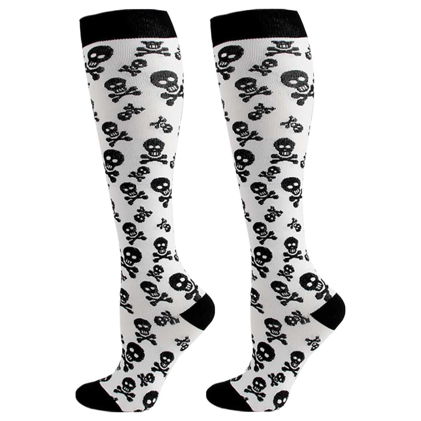 5Pairs Hiking Tennis Skateboard Compression Socks for Men Women Great for Sport Cycling Running Yoga Football BasketballW251011