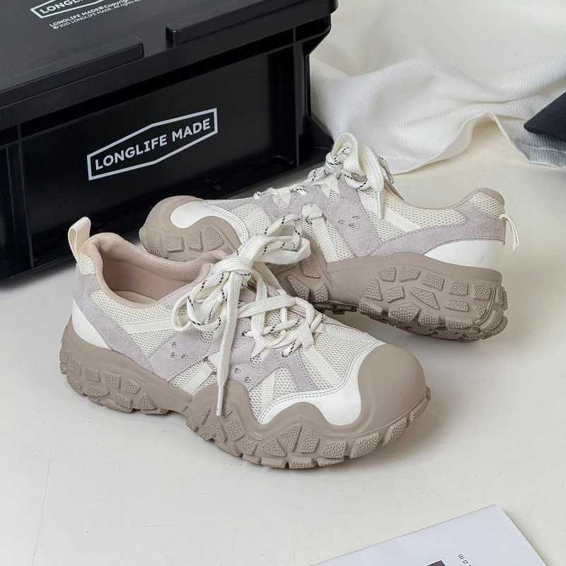 Childrens sports 2025 autumn new versatile white thick soft sole lightweight running casual shoes girls boys Y251011 XJ260303