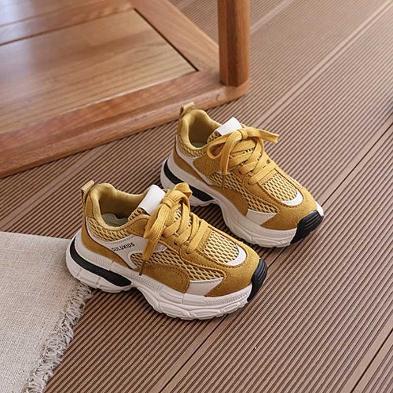 2025 Autumn New Children Casual Shoes for Girls Boys Fashion Korean Sle Soft Bott Antislippery Versatile School Sneakers Y251011 XJ260303