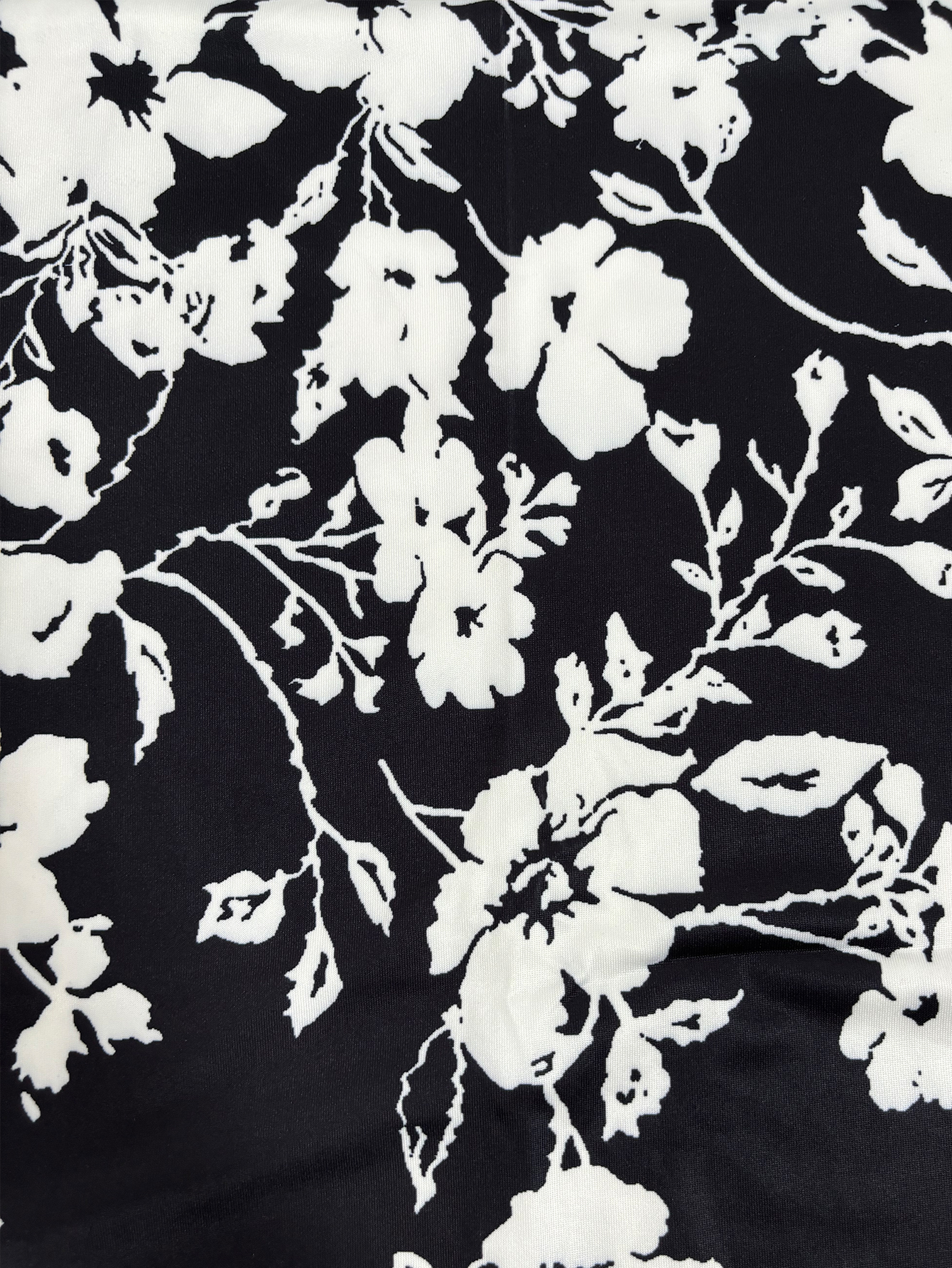 Women's Spring Autumn New Floral Printed Maxi Dress - Elegant Versatile Office & Casual Black Dress-CF40616