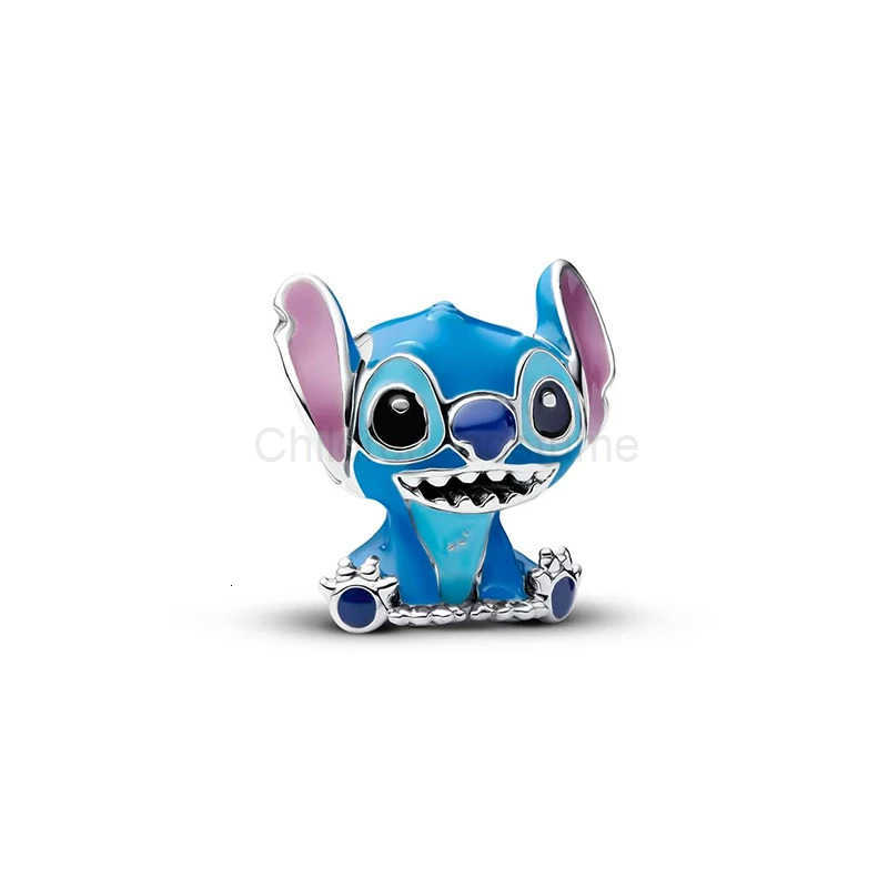 Disney 2025 New 925 Sterling Silver Pixar Toy Story Alien Charm Fits Bracelets Necklace For Woman Luxury DIY Jewelry Making Gift H251011