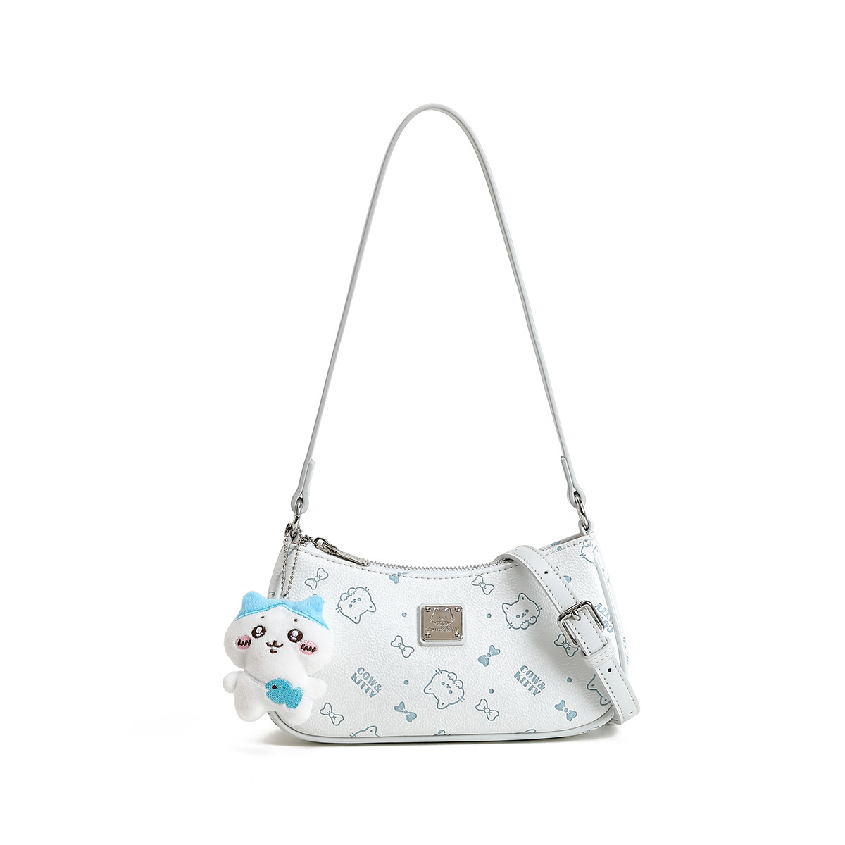 Cow & Kitty designer bag free shipping 2025 New Classic Printed Shoulder Bag Cute Casual Underarm Bag for Women