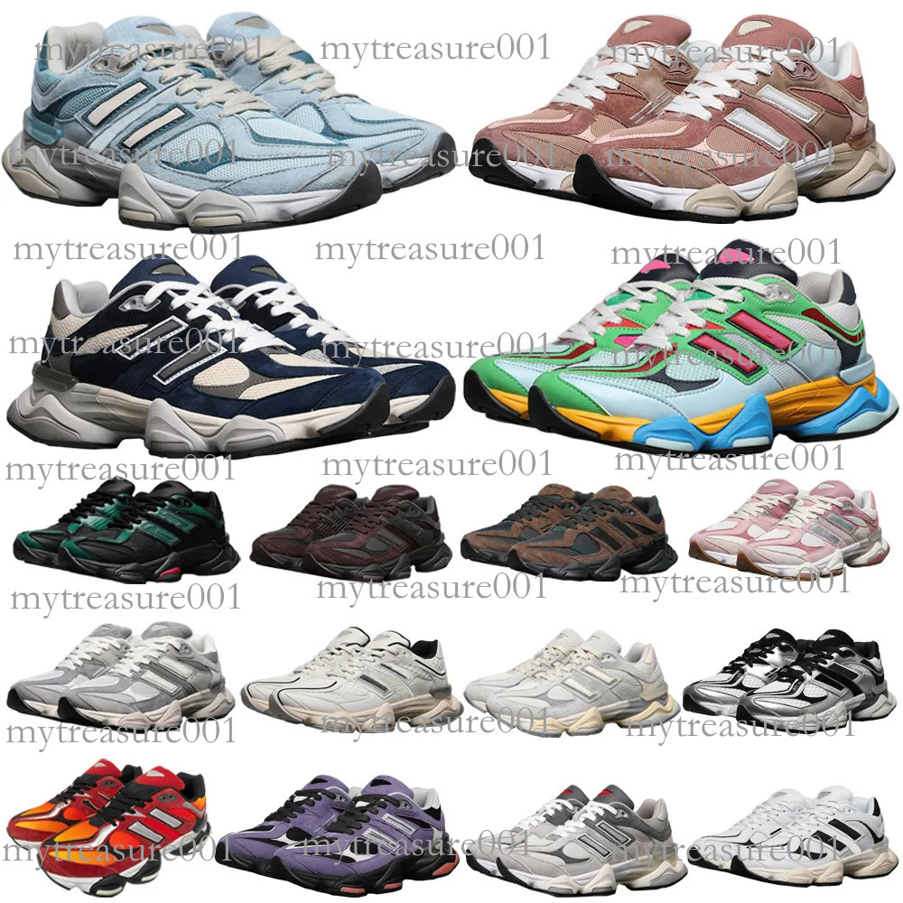 Designer 9060 Outdoor shoes Trainers Running Sneakers Men Women Casual Shoes Hiking Breathable Fuchsia Vintage Pink Indigo Recreation Travel Daily Outfit 9861