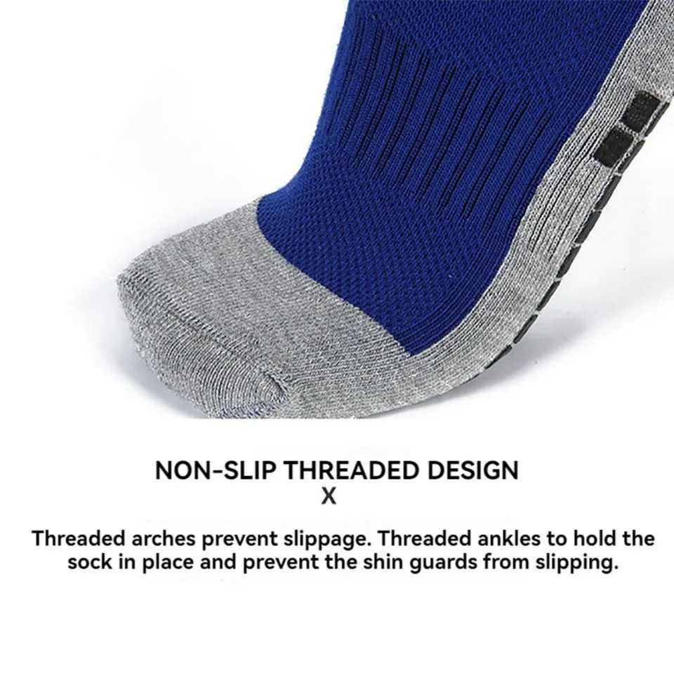 Loogdeel Soccer Socks Adult Children Knee High Long Tube Towel Bottom Anti Slip Shockabsorbing Basketball Football Sports SocksW251011