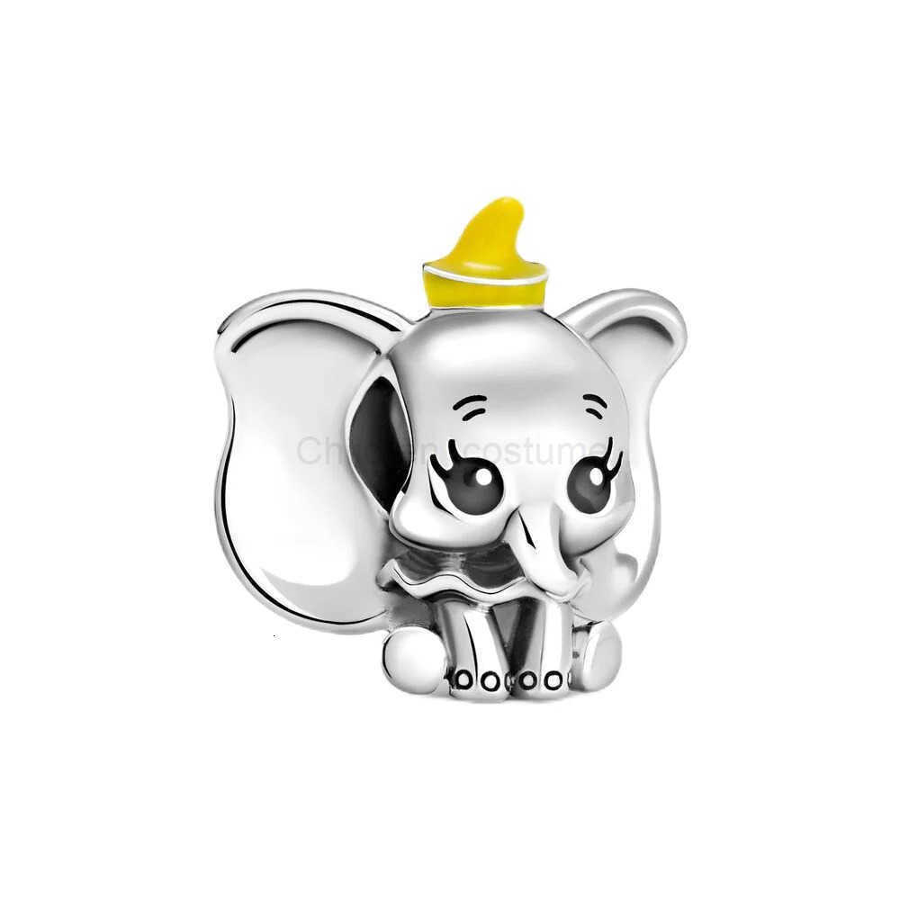 Disney 925 Sterling Silver Dumbo Collection Charm Bracelets Pendant Jewelry H251011