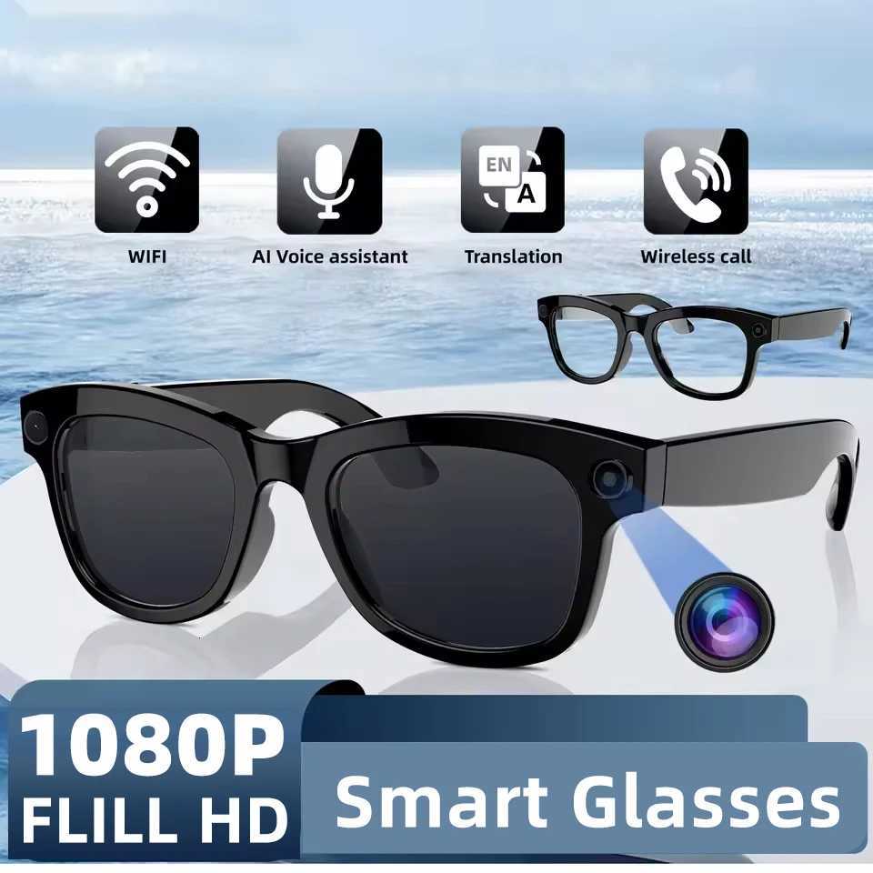New Technology Bluetooth Call Smart Glasses 2025 Video Recording Camera Sunglasses VR Headset AI Translation Lens for Man Woman X251011