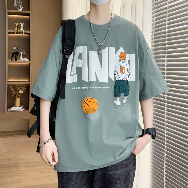 Teenage Designer Hoodie Short Sleeve T-shirt For Boys Aged 12-15 Junior High School Students Years Old Loose Fit Cotton Half Sleeve Big Designer Shirt Kids Summer Top