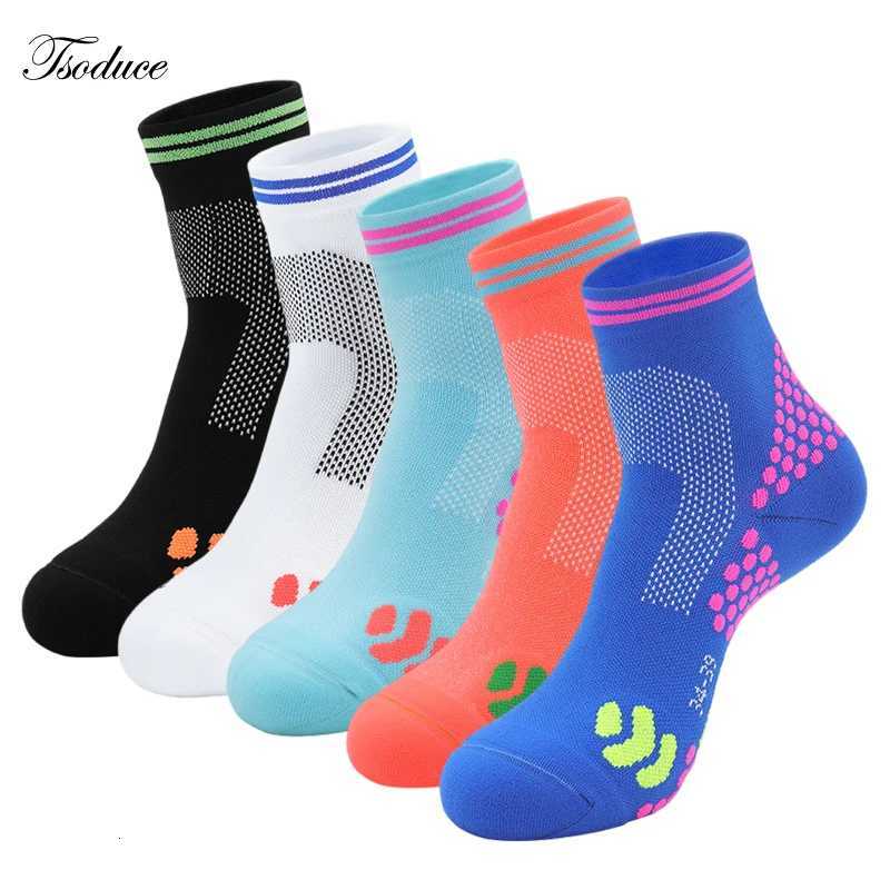 Men Sports Compression Socks Performance 3D Massage Towel Bottom Pressure Running Cycling Badminton Marathon Socks for WomenW251011