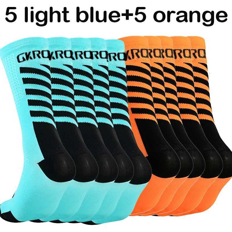 GKRQ 10 Pairs Unisex Cycling Socks Ankle Length Sports Tab Socks for Men WomenW251011
