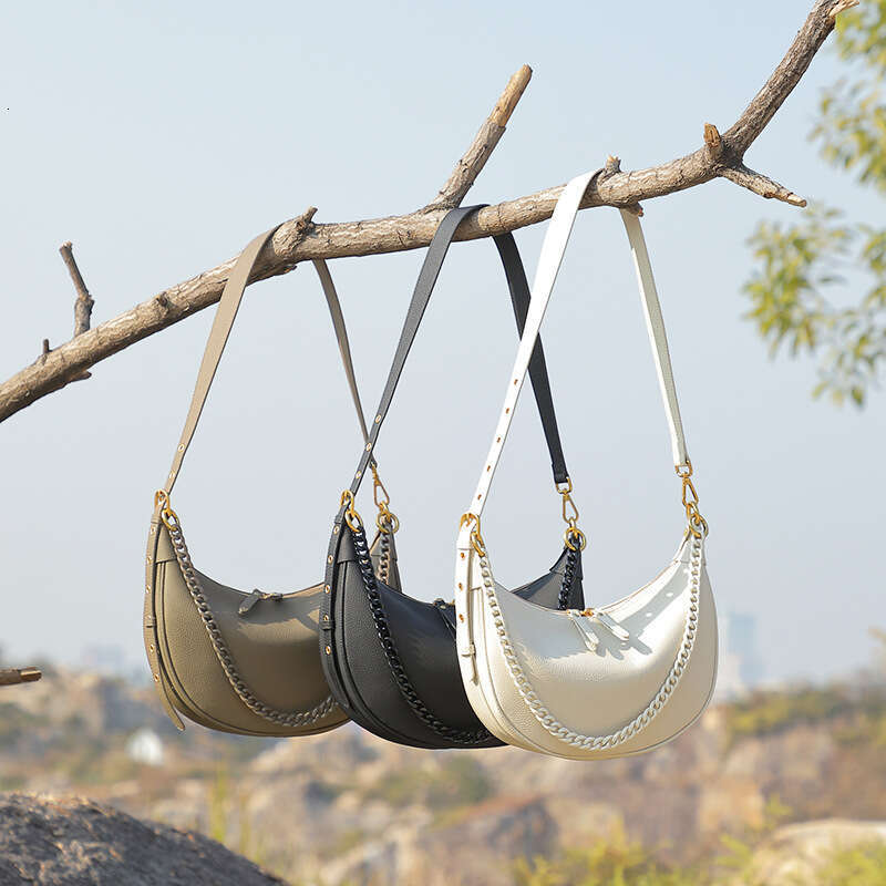 Luxury bag Genuine Leather Underarm New Dumpling Fashion Shoulder High end Chain Crossbody Trendy Bag for Women