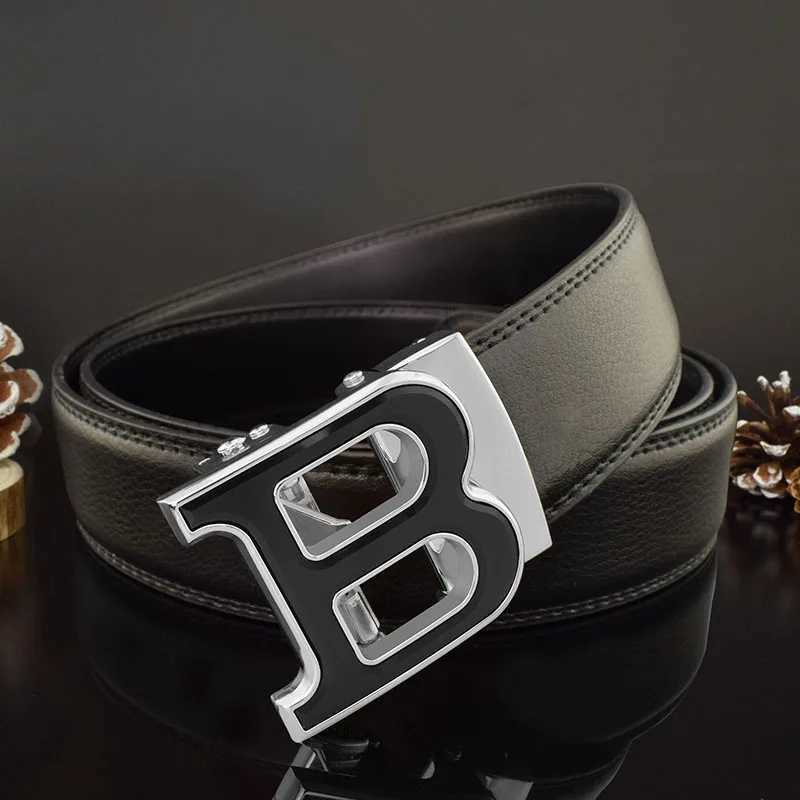 High Quality B Letter White Belt Men Classic Exquisite Designer Belt Men Fashion Luxury Designer Leather Belt H260413
