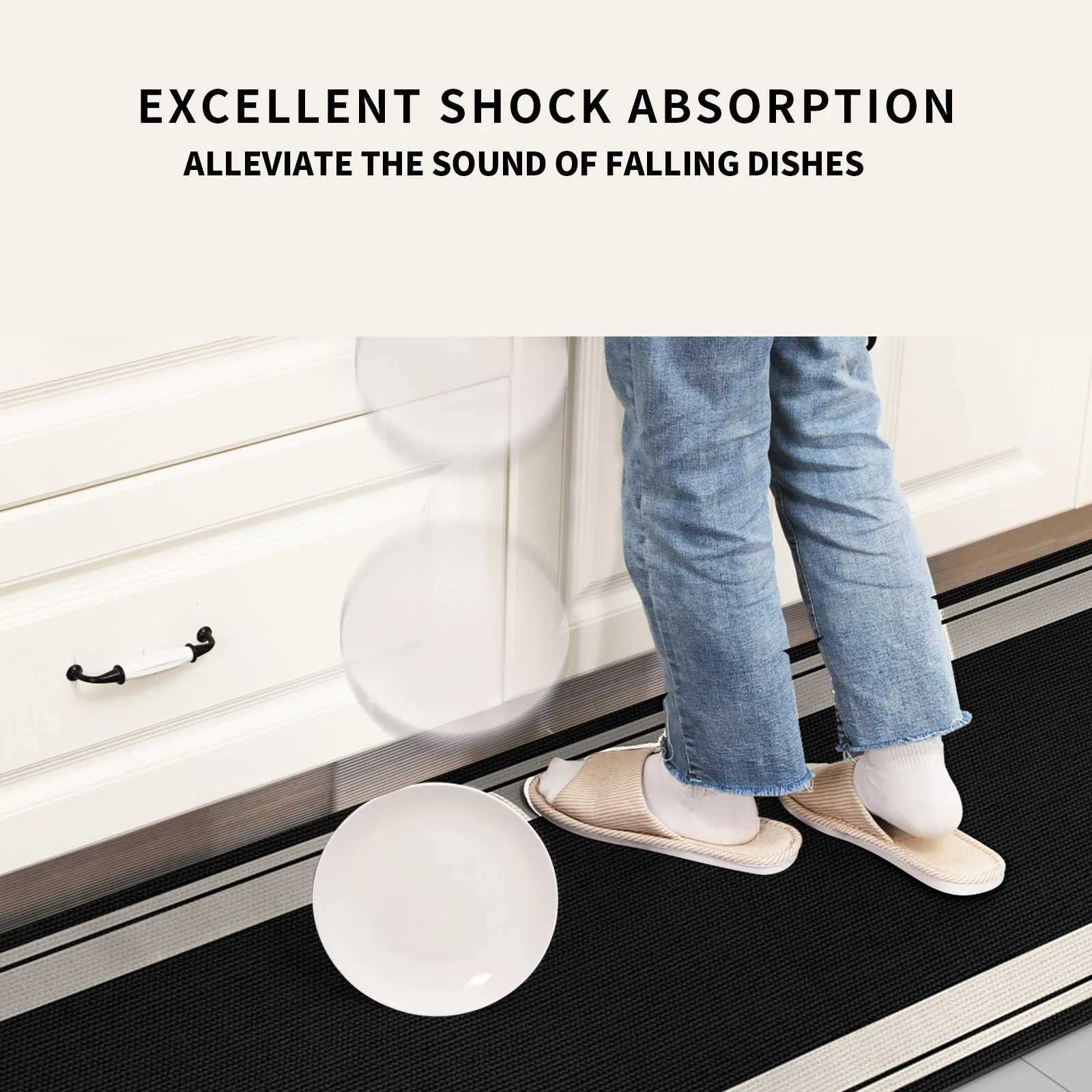 Retro Vintage Kitchen Mat Foot Mats NonSlip tite Bathro Rugs Carpet For Living Ro Absorbent Laundry Rug Doormat H251011