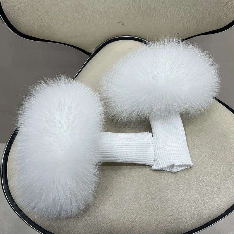 Fox Fur Cuffs Arm Warmer Women Bracelet Fur Wristband Glove Warmer Wrist Warmer Coat Jacket Boots Warm Accessories 251009