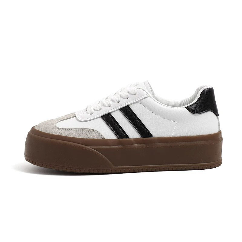 Huanqiu Free shipping designer Casual Shoes Thick soled low cut women new shoes casual board shoes comfortable versatile