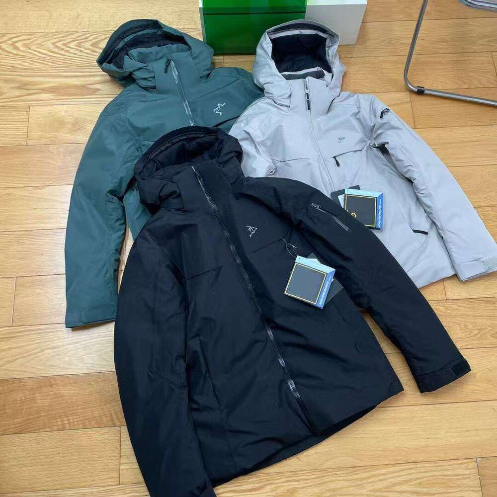 5A Designer Puffer Jacket Mens Arct Macai Down Jackets Water Resistant Skiwear 5A Embroidery Logo Winter Keep Warm Jackets Ski Windbreaker Puffer Coat Ski Jacket